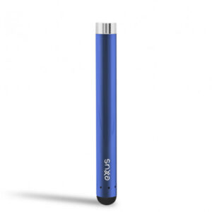 Exxus slim auto draw cartridge vaporizer color azul visto de frente
